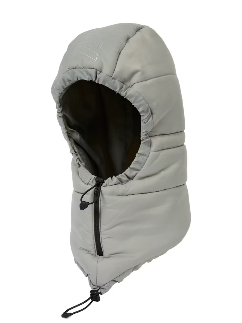 Palace Concrete Grey Puffa Balaclava Hood Shiesty Face Mask Size L/XL Ski Snowb